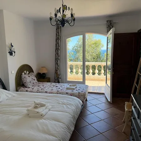 Vu Golf Tropez Stunning Sea View Semesterbostad Saint-Peïre-sur-Mer